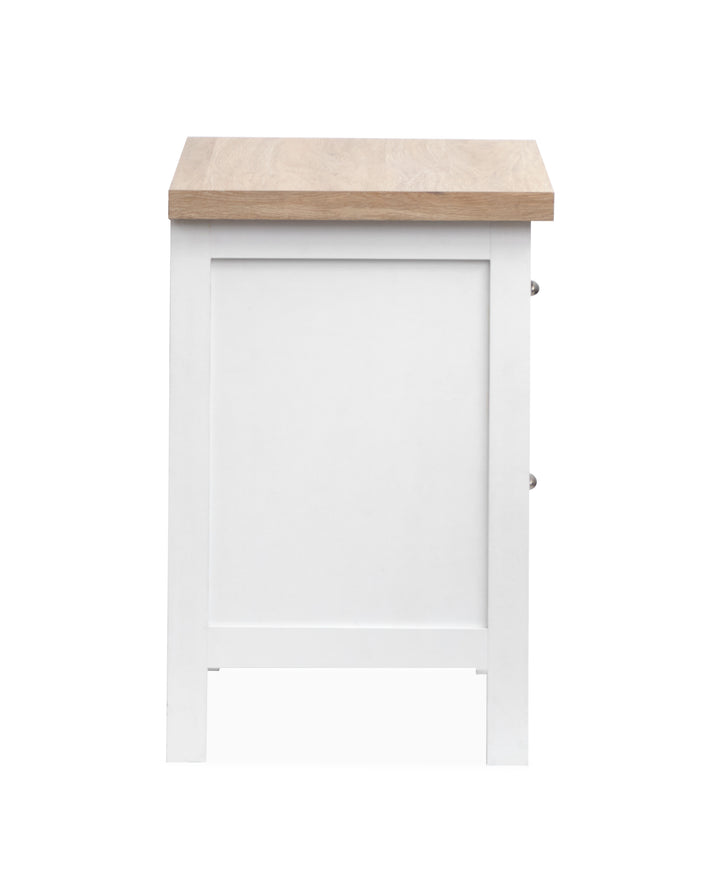 Windmill Harbour White Whisp And Sand Drawer Nightstand - B6313-01