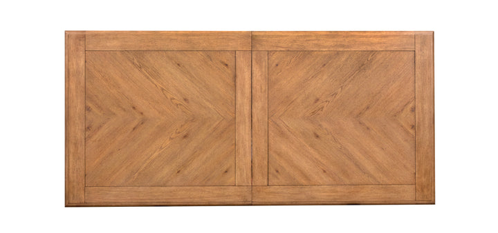 Woodward Dark Clove Trestle Extendable Dining Table - D6521-21