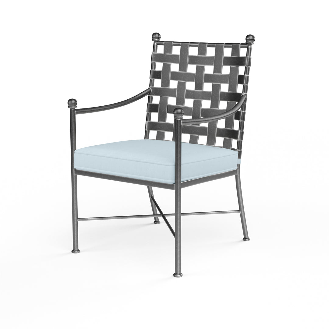 Provence Dining Chair in Canvas Skyline w/ Self Welt