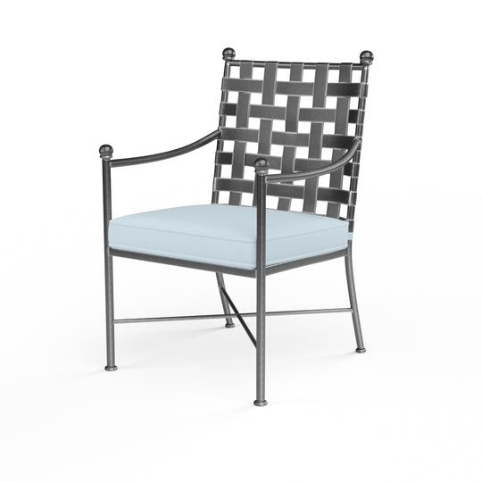Provence Dining Chair in Canvas Skyline w/ Self Welt