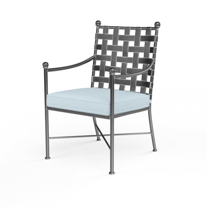 Provence Dining Chair in Canvas Skyline w/ Self Welt