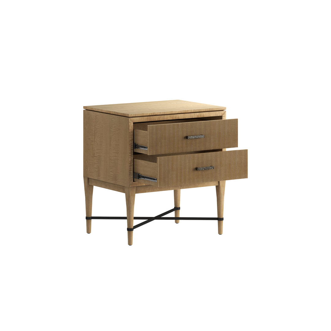 Loft Reeded Nightstand