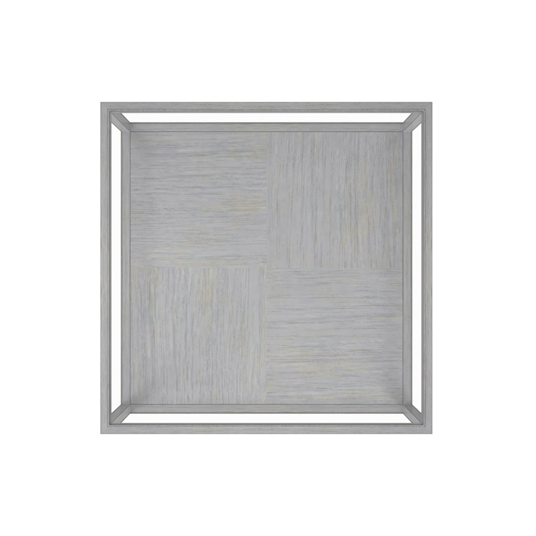 Glaze Sq Cktl Table-Vintage Blue