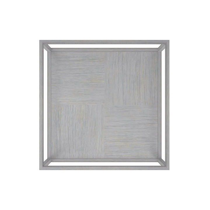 Glaze Sq Cktl Table-Vintage Blue