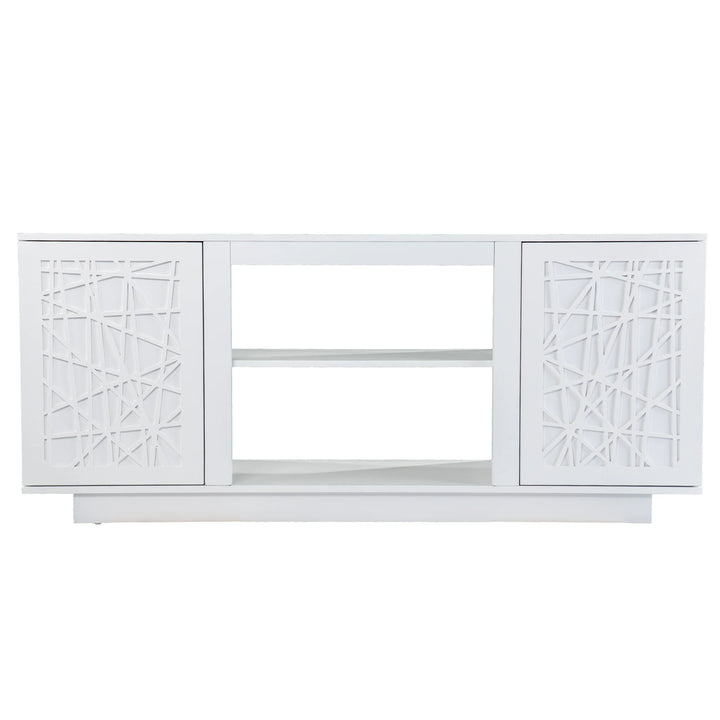 Delgrave Two-Door Media Cabinet - AmericanHomeFurniture