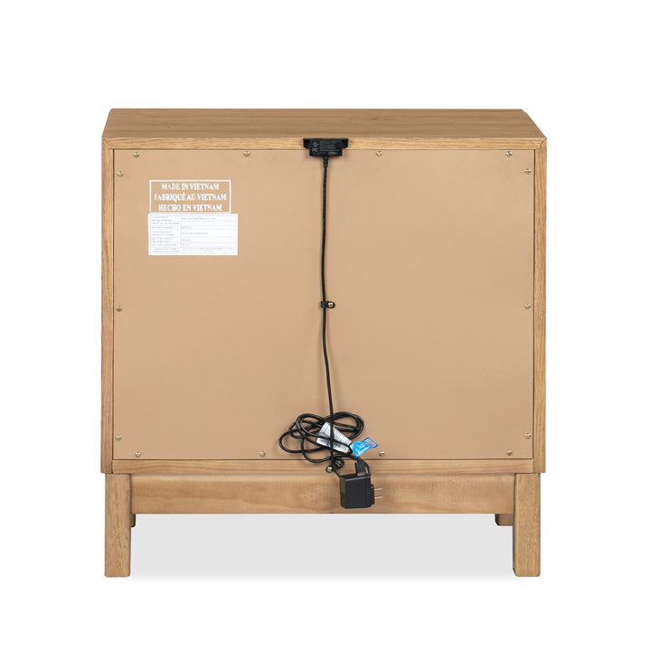 Davenport Rustic Caramel Drawer Nightstand - B6309-01