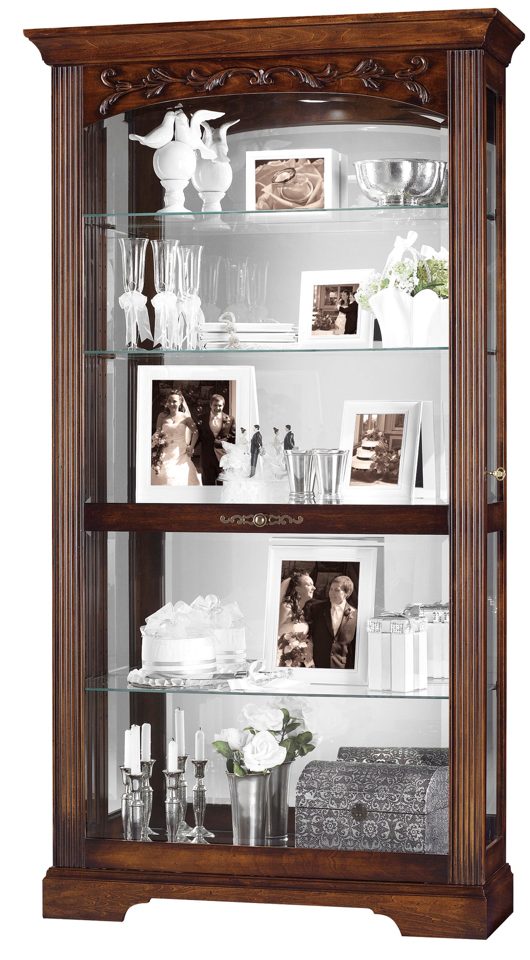 American Home Furniture | Howard Miller - Hartland Curio Cabinet