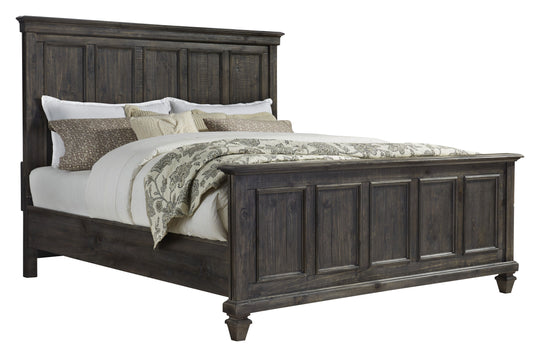 Calistoga Weathered Charcoal Queen Panel Bed - B2590-54