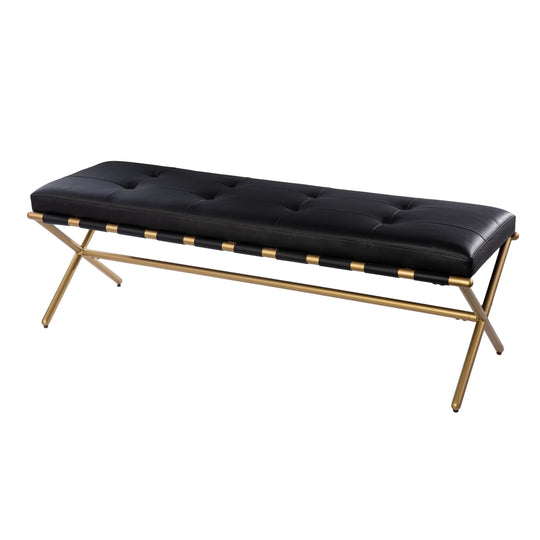 SEI Furniture Clairvoix Upholstered Entryway Bench BENCHES