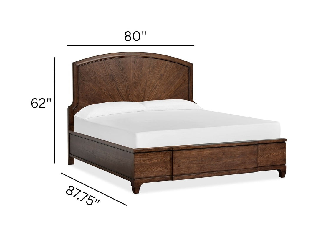 Sugar Mill Spiced Rum King Panel Bed - B5832-64