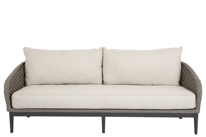 American Home Furniture | Sunset West - Marbella Sofa in Echo Ash w/ Self Welt