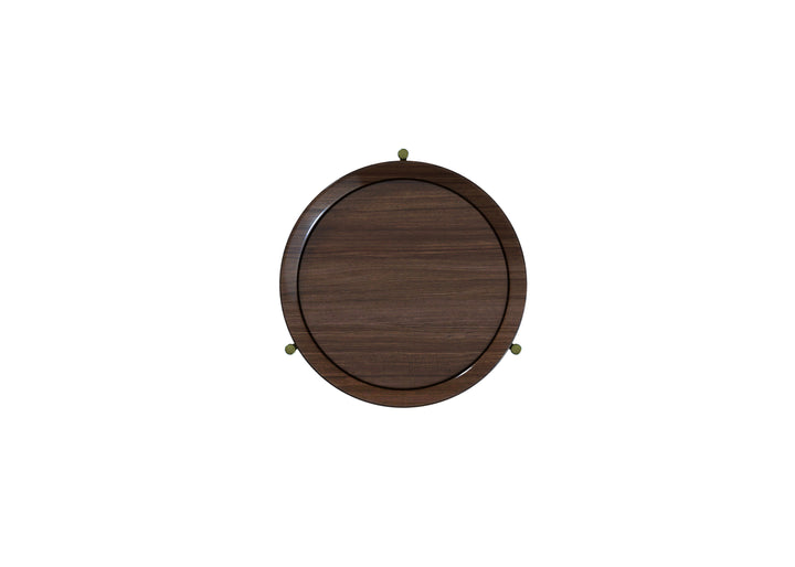 Wren Dark Brown Tray End Table - T6413-19
