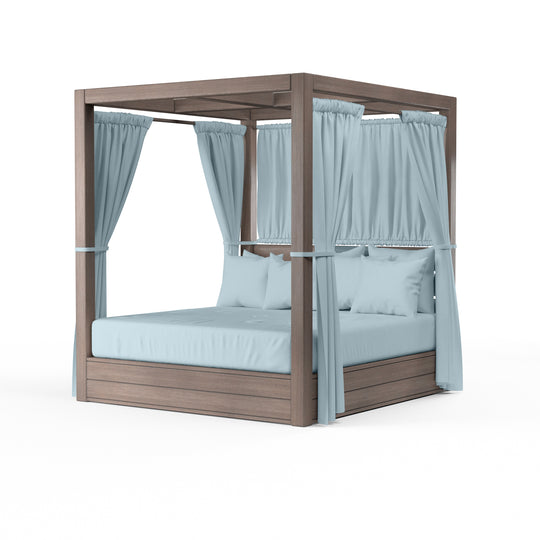 Laguna Resort King Daybed in Canvas Skyline, No Welt