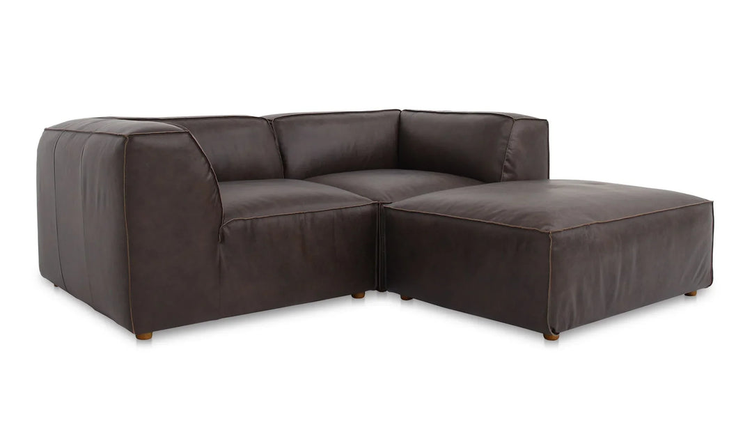 Form Nook Modular Sectional Espresso Brown - AmericanHomeFurniture