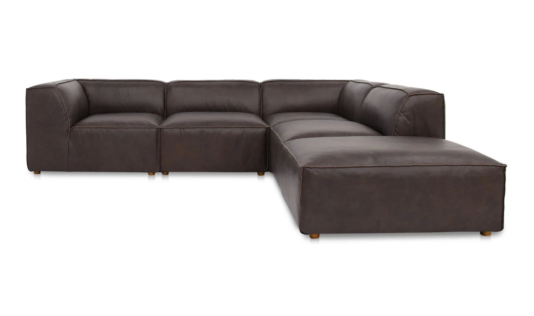 Form Dream Modular Sectional Espresso Brown - AmericanHomeFurniture