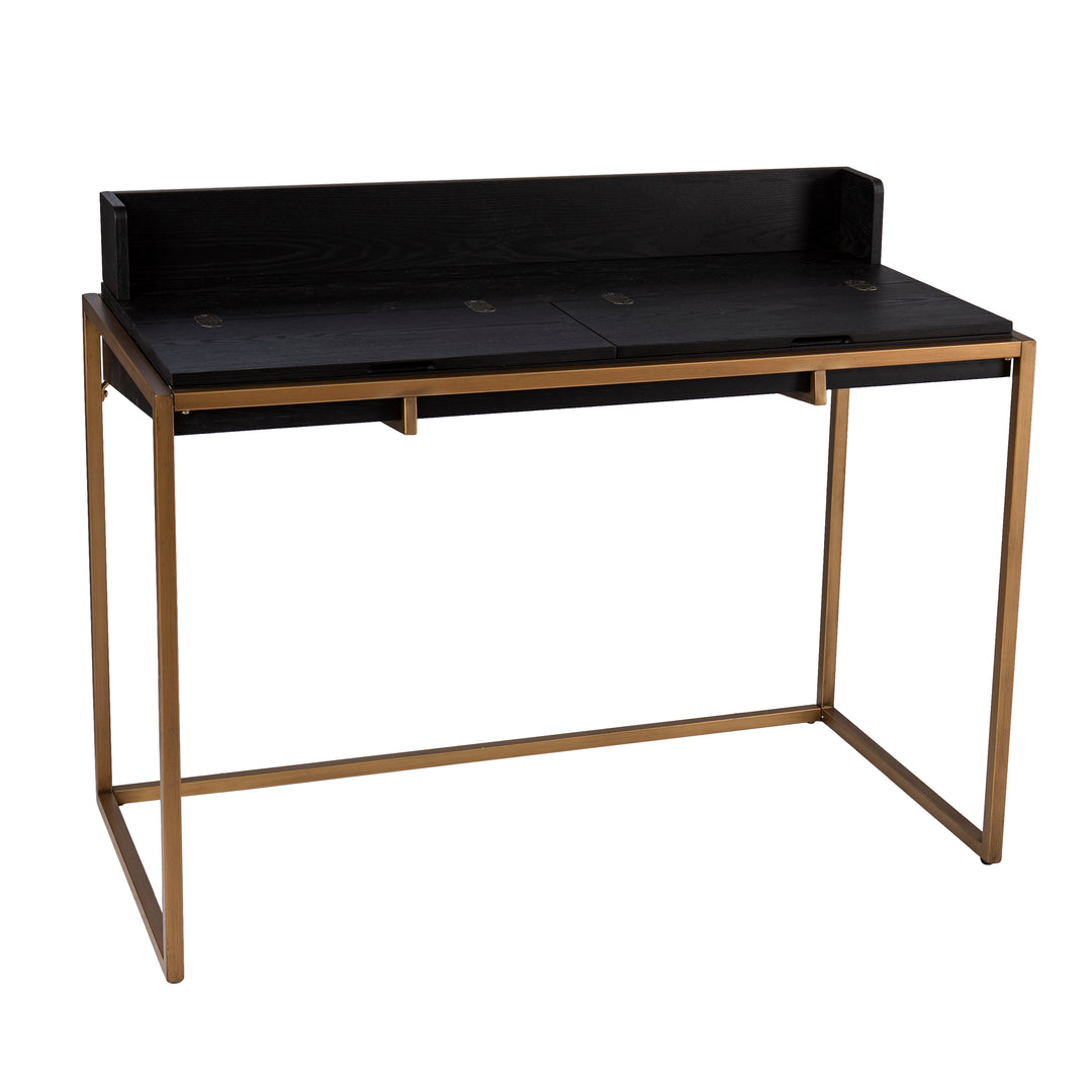 American Home Furniture | SEI Furniture - Caldlin Flip-Top Desk w/ Storage