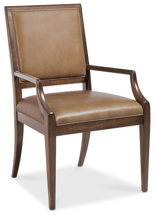 American Home Furniture Hooker Furniture Archives Leather Arm Chair - Set of 2