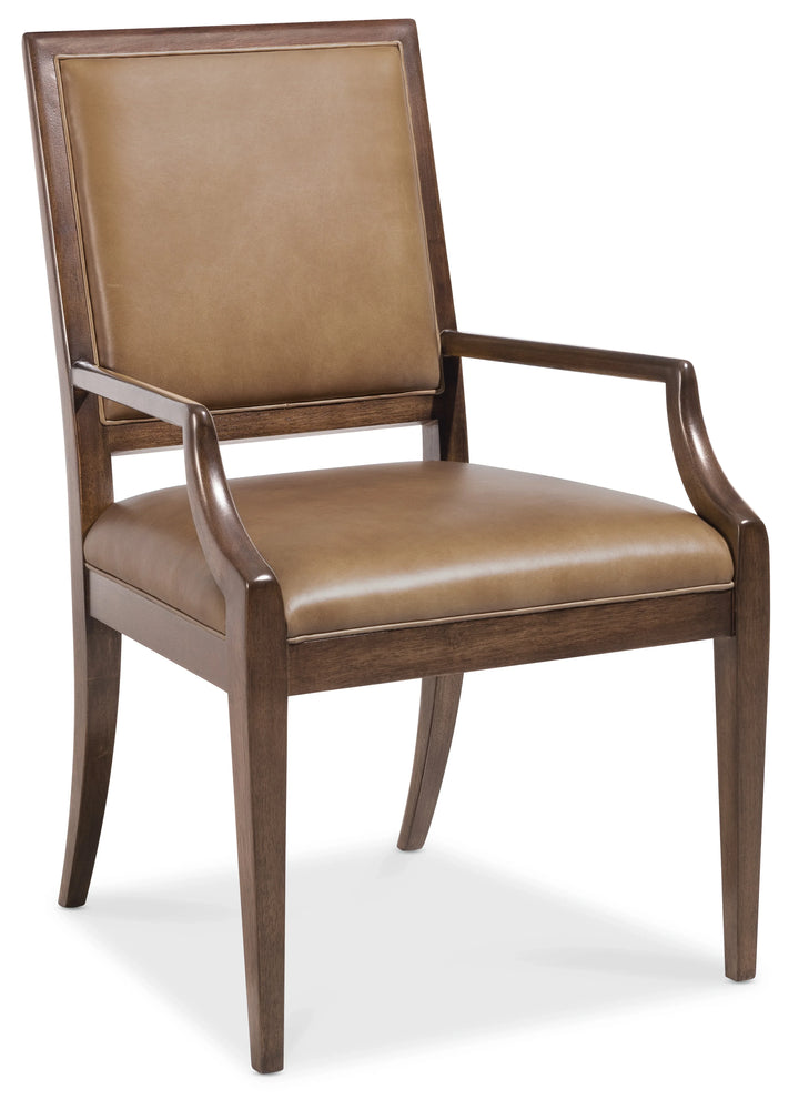 American Home Furniture Hooker Furniture Archives Leather Arm Chair - Set of 2