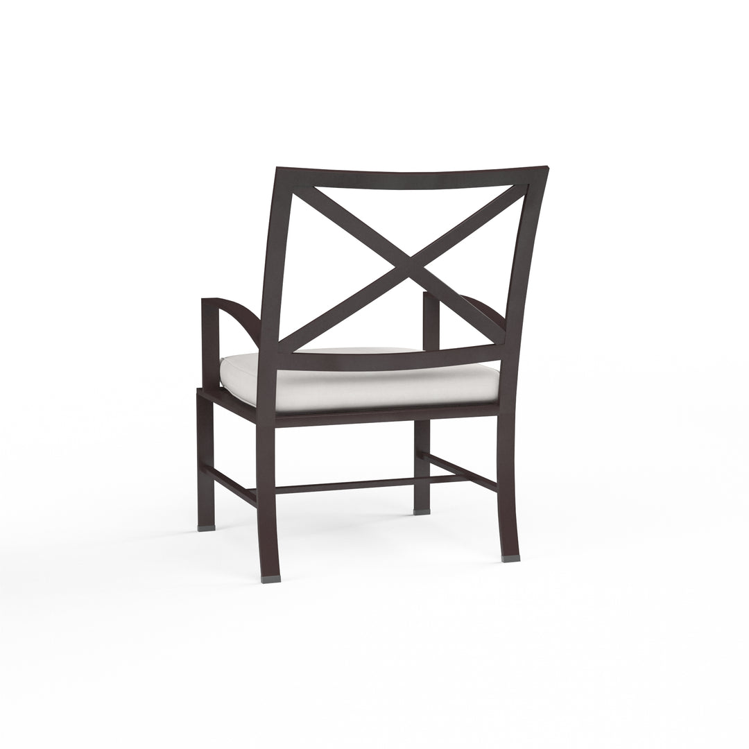 American Home Furniture | Sunset West - La Jolla Dining Chair in Canvas Flax w/ Self Welt