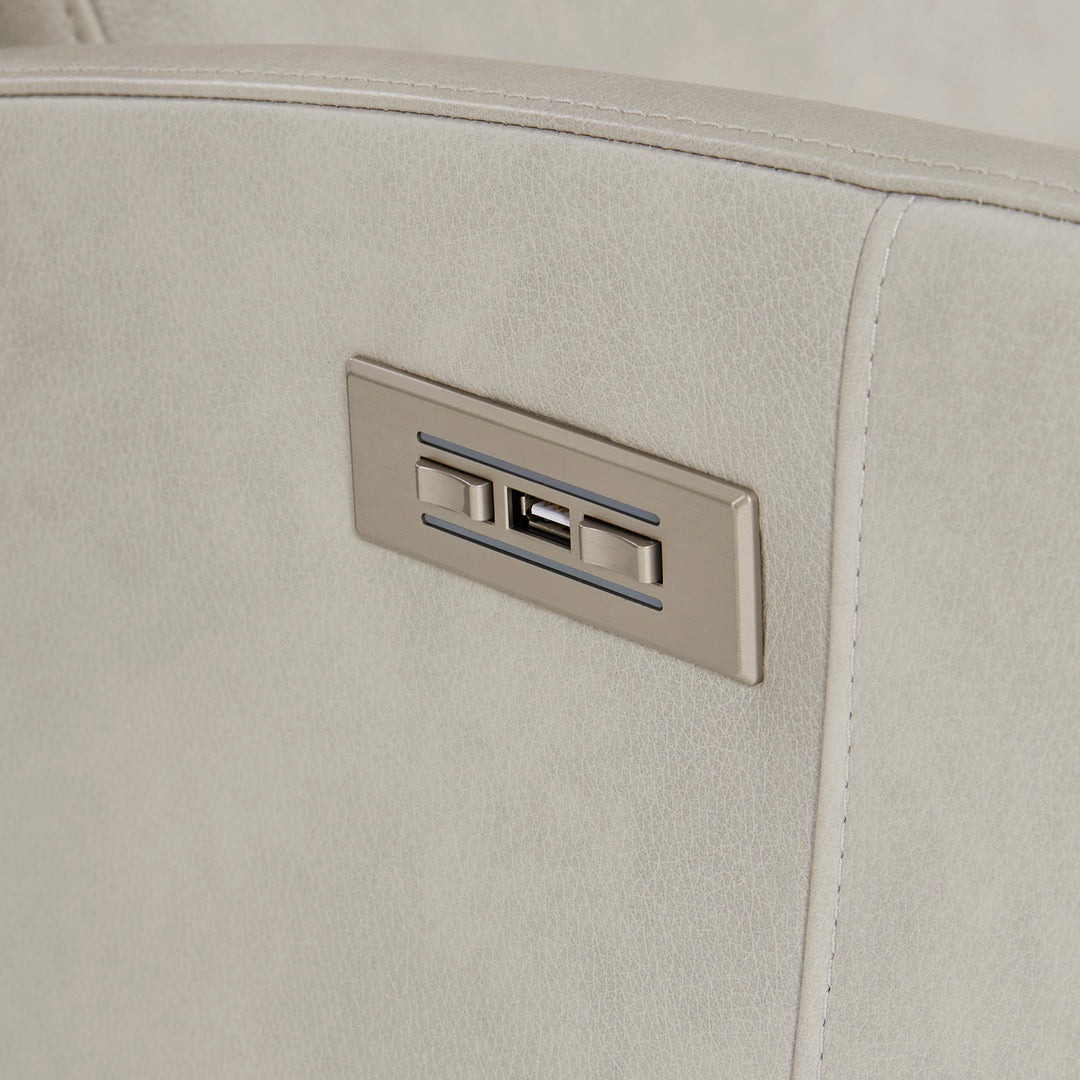 Weller Leather Power Motion Chair