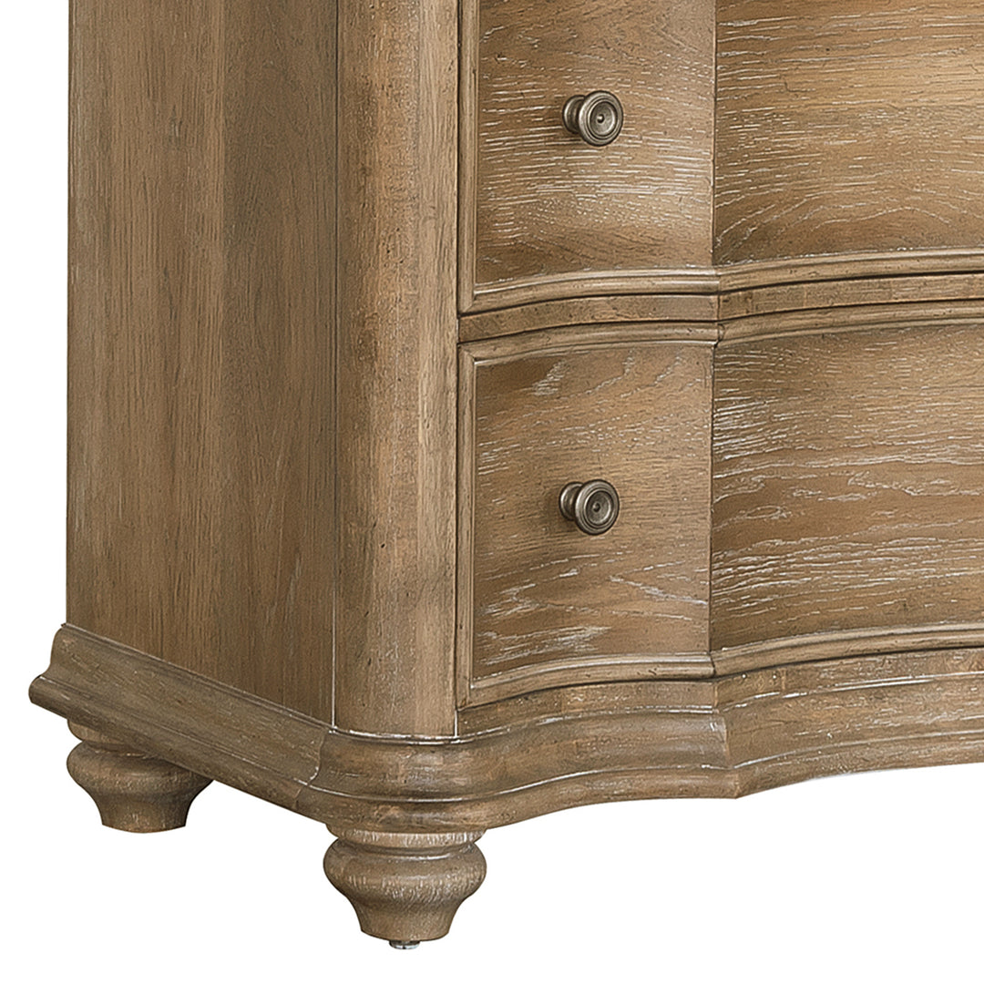 Weston Hills Flax Seed Dresser With Mirror - P293-BR-K7