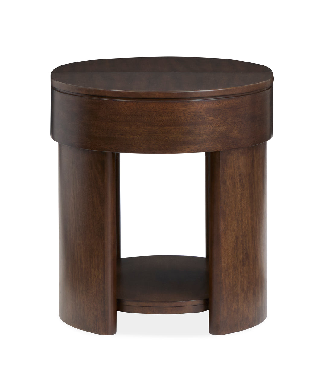 Holloway Toasted Almond Oval End Table - T6501-07