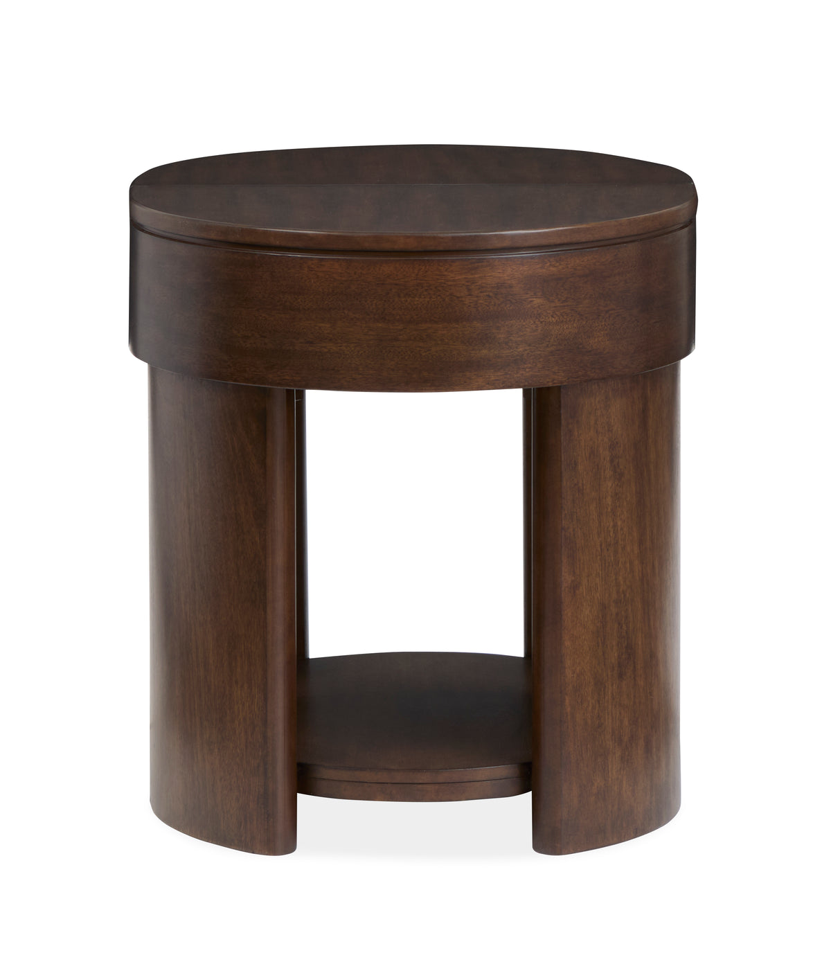 Holloway Toasted Almond Oval End Table - T6501-07