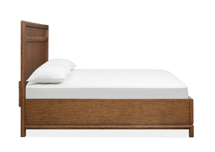 Ridgefield Russet Queen Panel Storage Bed - B6436-54A