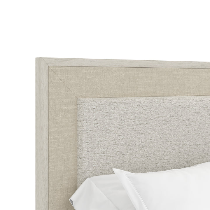 Cotiere Queen Upholstered Panel Bed