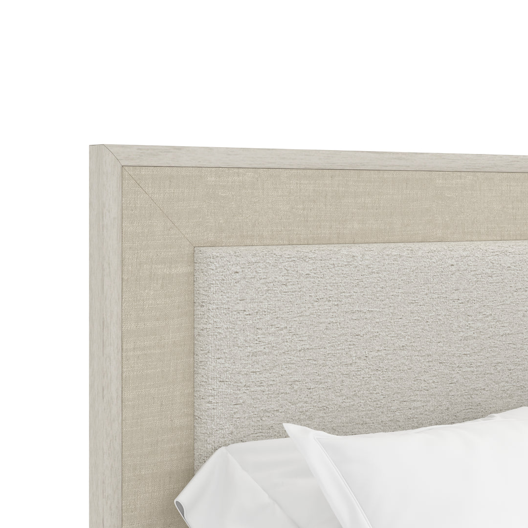 Cotiere King Upholstered Panel Bed