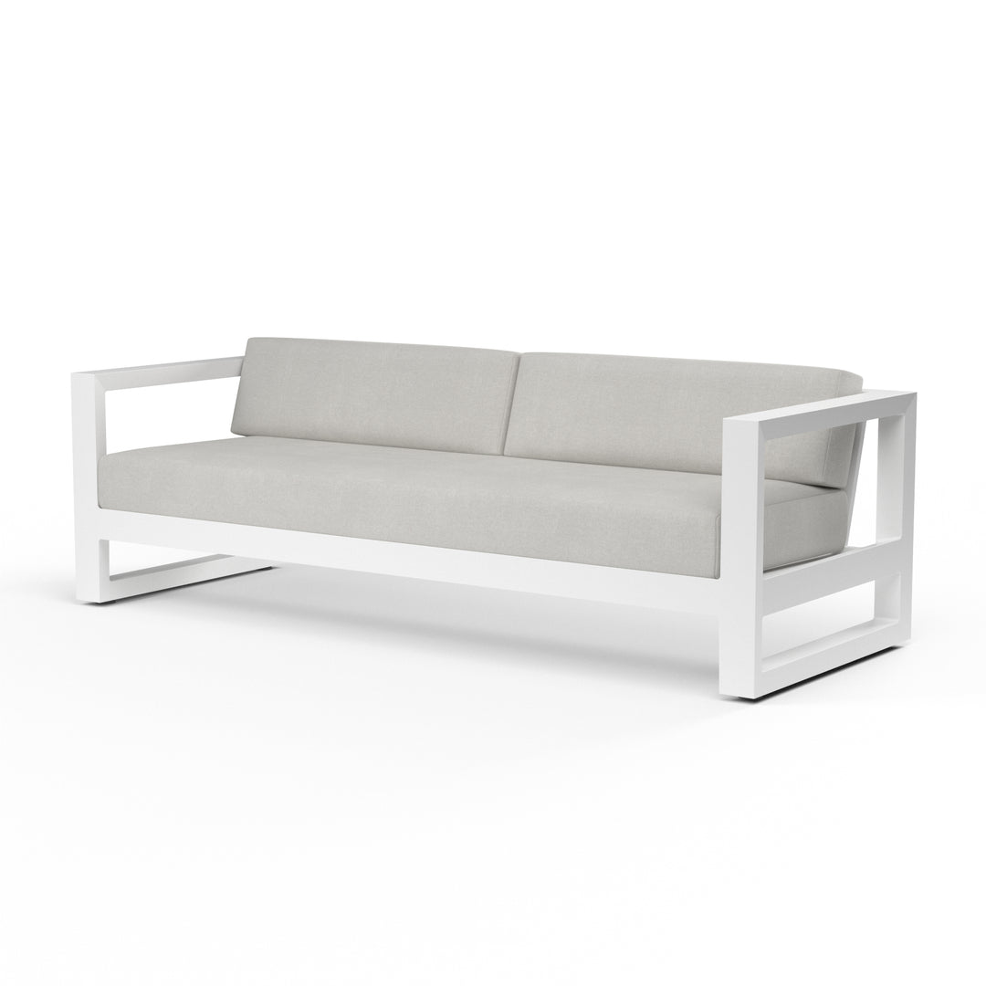 American Home Furniture | Sunset West - Newport Sofa in Cast Silver, No Welt