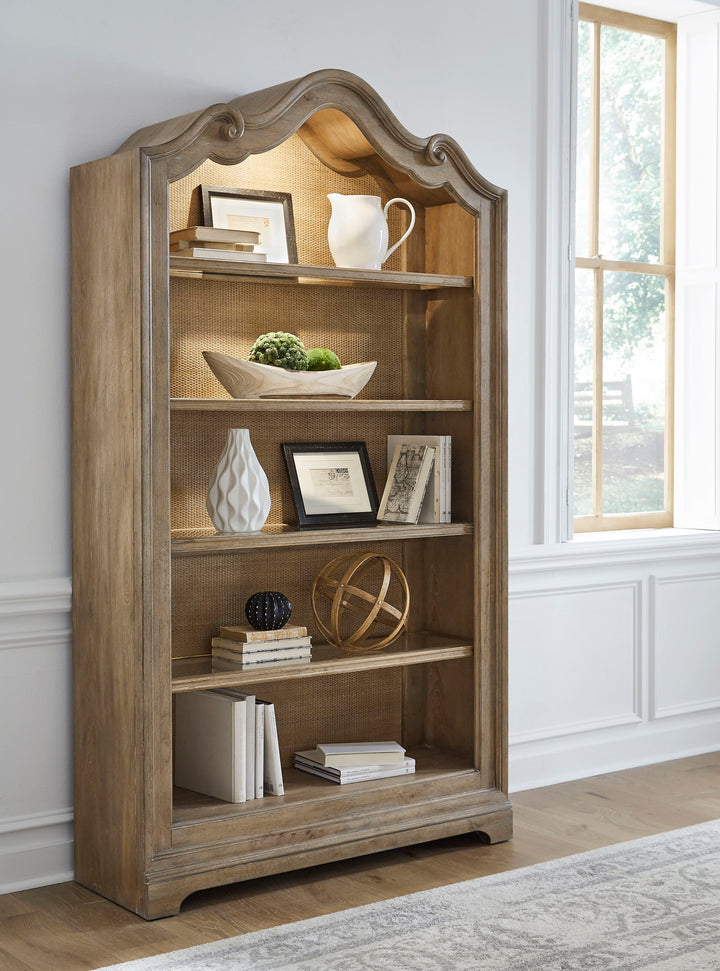 Weston Hills Flax Seed Bookcase - P293600