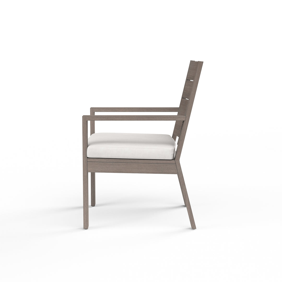 American Home Furniture | Sunset West - Laguna Dining Chair in Canvas Flax, No Welt