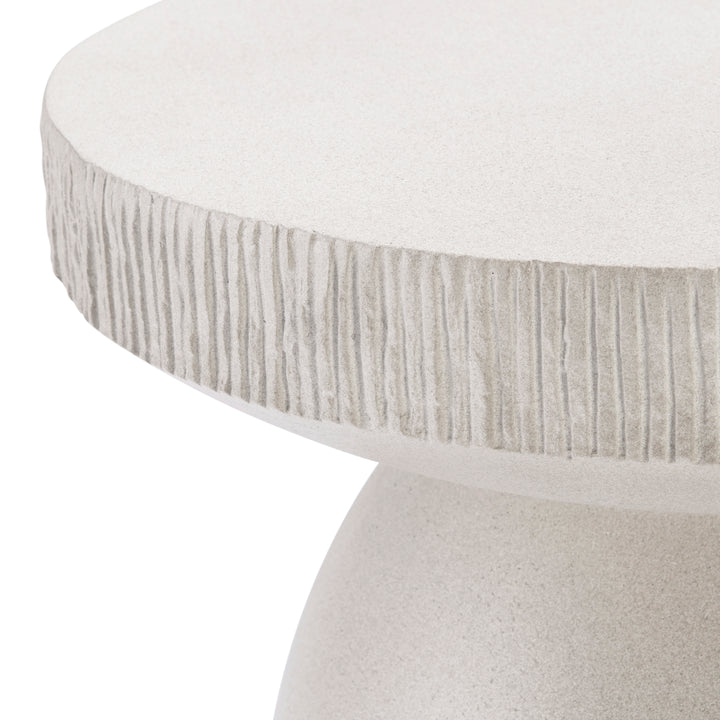 Antibes Pedestal Side Table