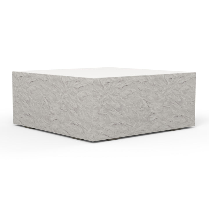 Antique Stone Square Coffee Table