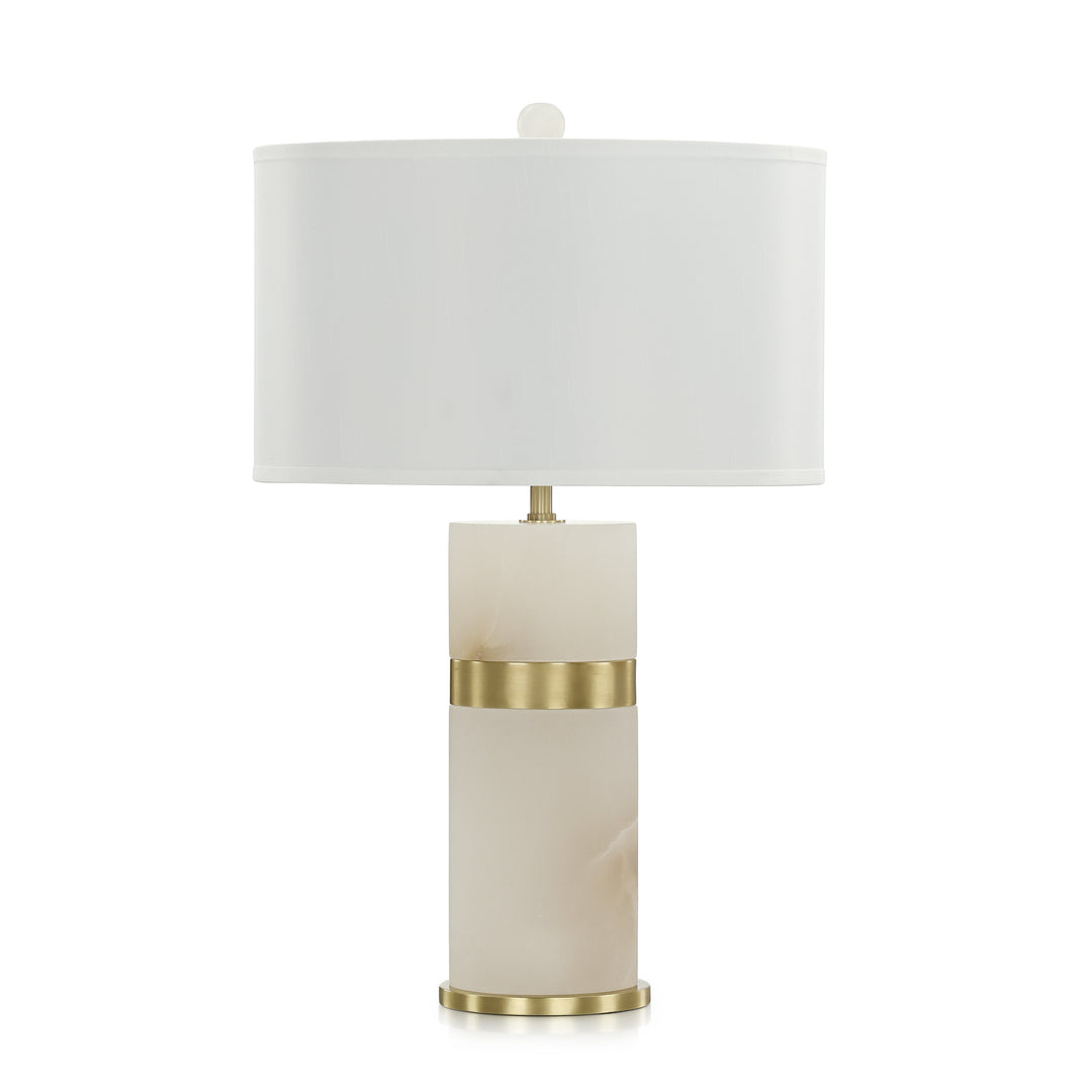Alabaster Tower Table Lamp