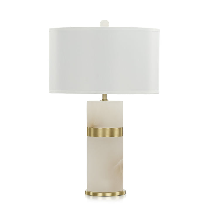 Alabaster Tower Table Lamp