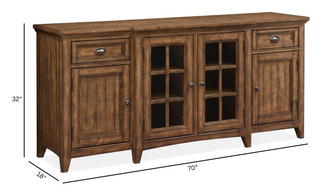 Bay Creek Toasted Nutmeg 70" Console - E4398-05