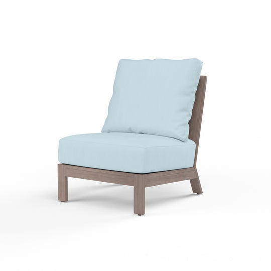Laguna Armless Club in Canvas Skyline, No Welt