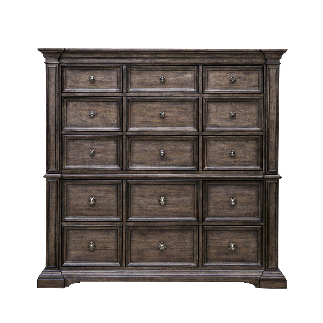 Woodbury 15-Drawer Master Dresser - AmericanHomeFurniture