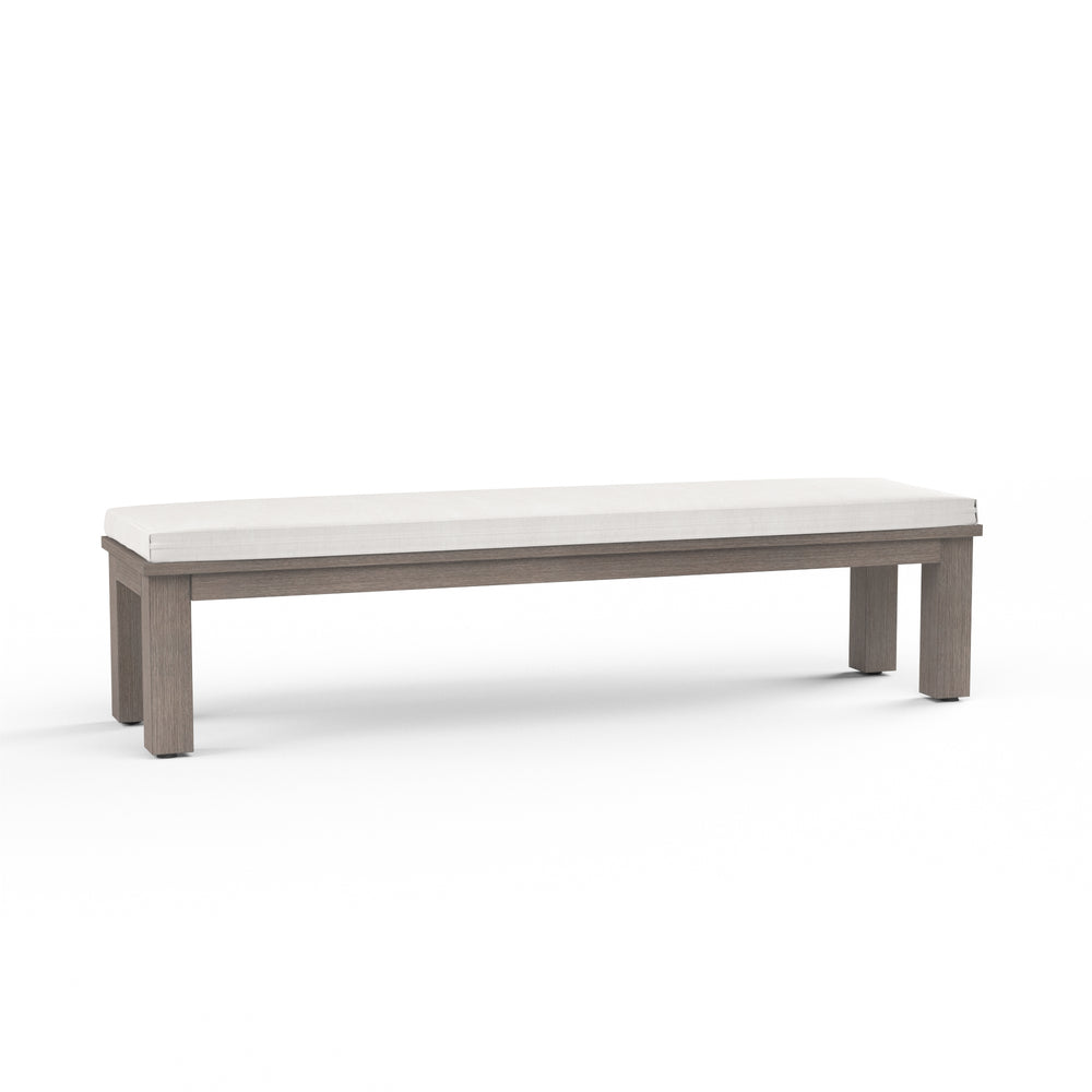 American Home Furniture | Sunset West - Laguna Dining Bench in Canvas Flax, No Welt