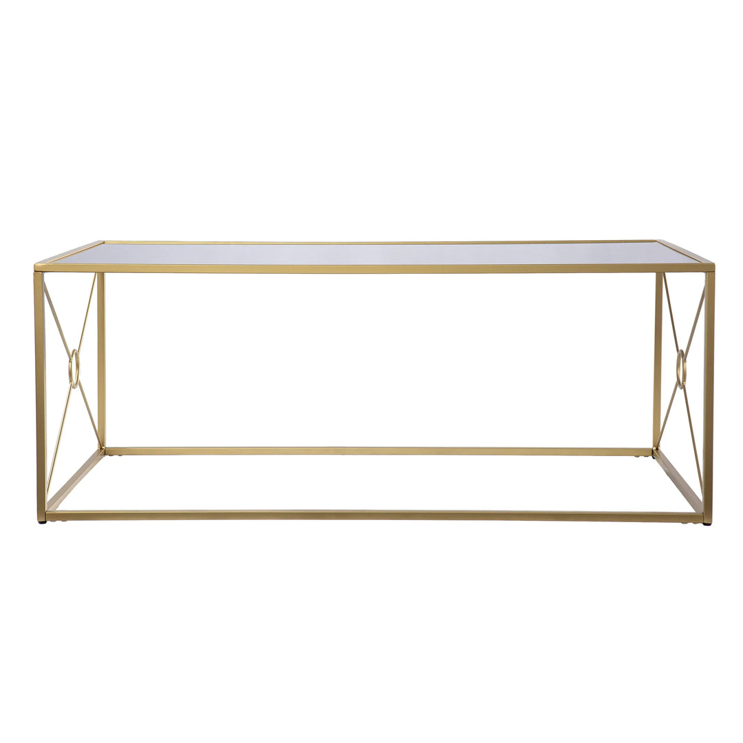 Larden Mirror-Top Cocktail Table - AmericanHomeFurniture