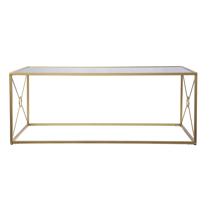 Larden Mirror-Top Cocktail Table - AmericanHomeFurniture