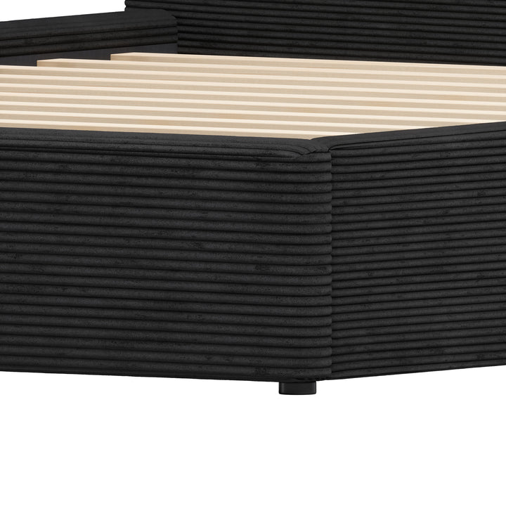 Sele Queen Bed Black