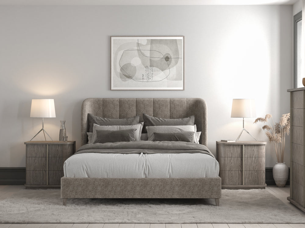 American Home Furniture | A.R.T. Furniture - Vault Upholstered Shelter Bed