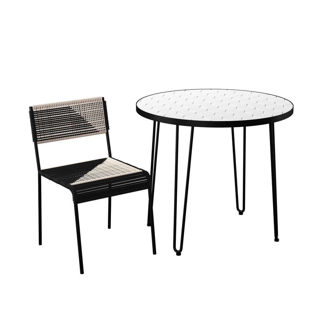 American Home Furniture | SEI Furniture - Watkindale Outdoor Dining Set – 3pc
