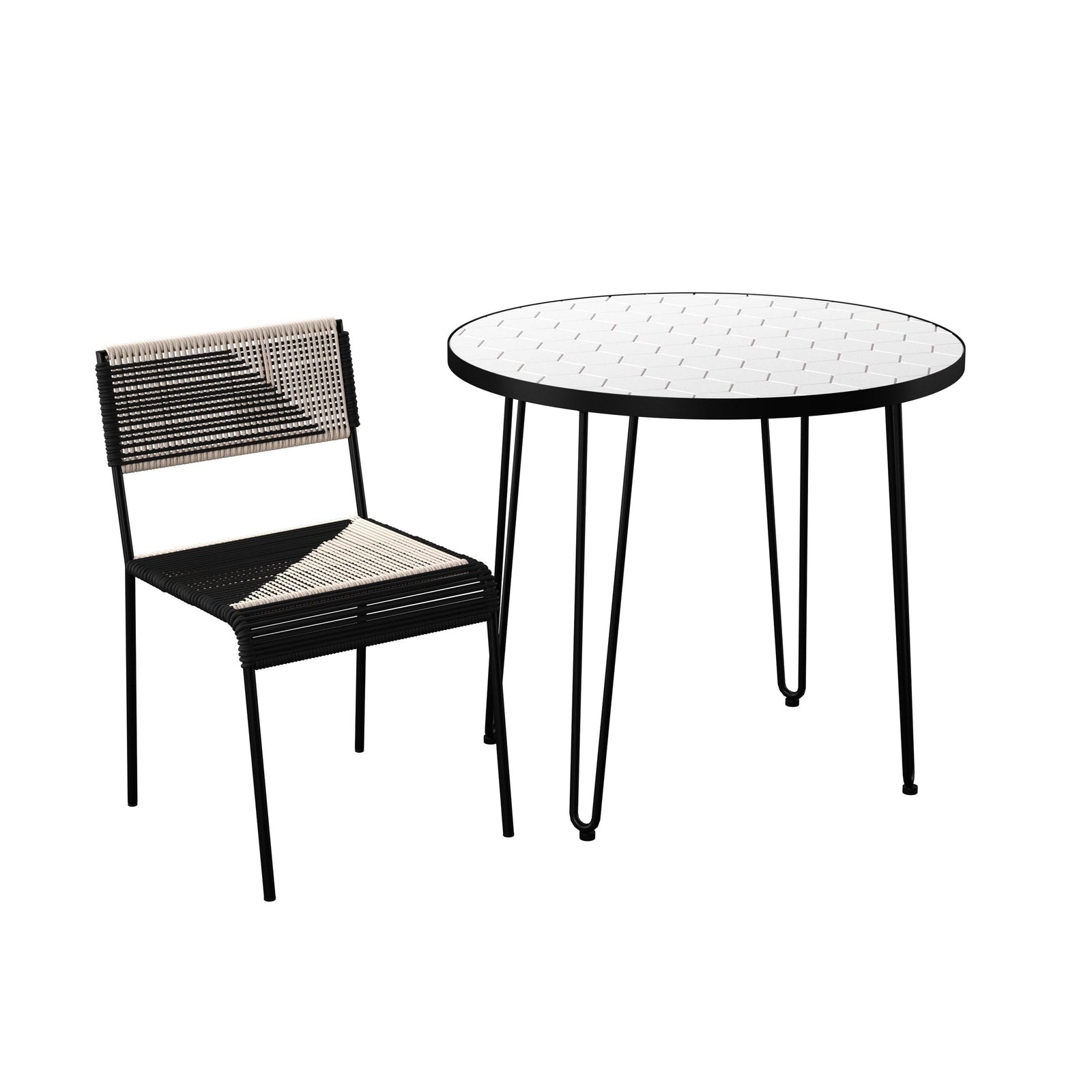 SEI Furniture Watkindale Outdoor Dining Set – 3pc OUTDOOR DINING SETS