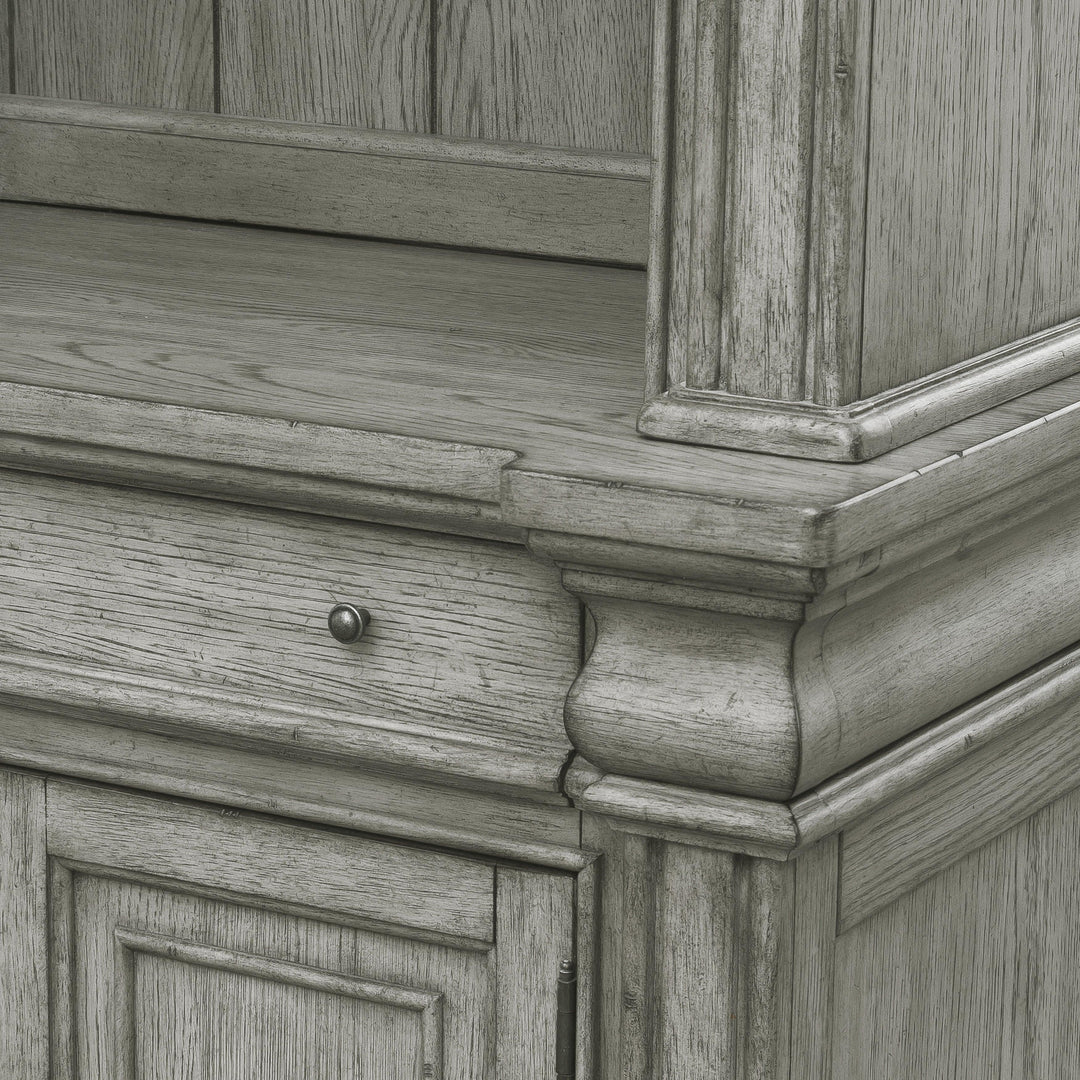 Madison Ridge Server and Hutch - AmericanHomeFurniture