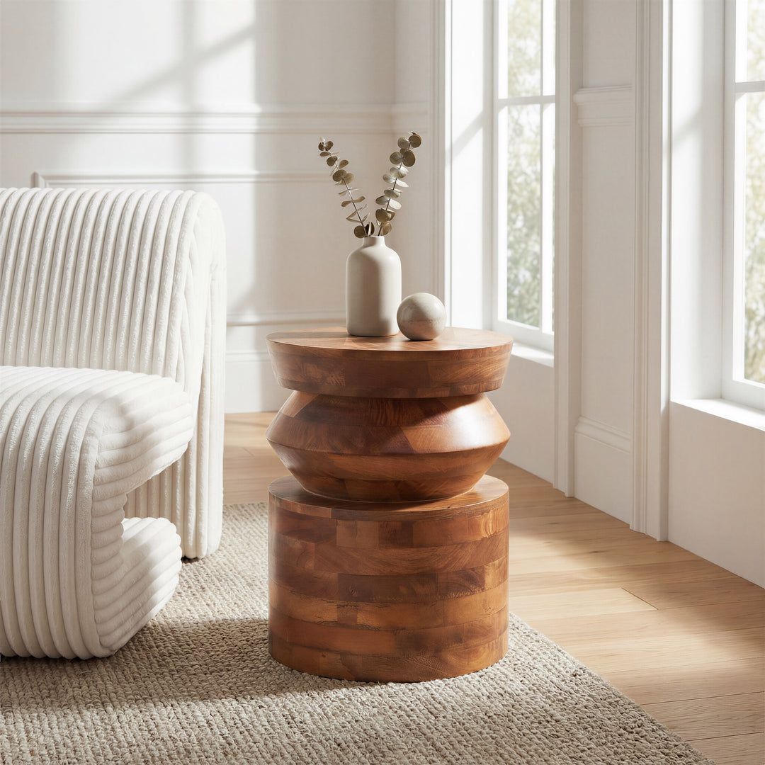 Kollam Side Table Walnut