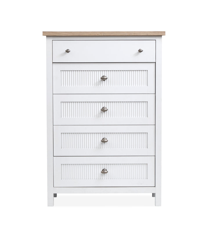 Windmill Harbour White Whisp And Sand Drawer Chest - B6313-10